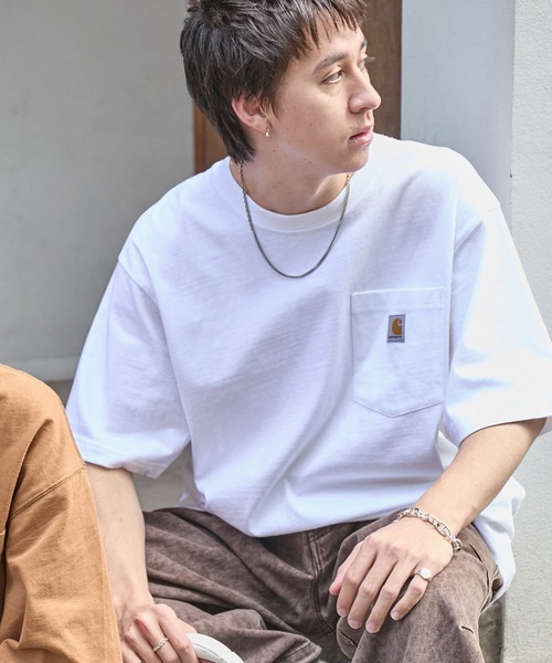 carhartt/カーハート Workwear ビッグシルエット 胸ポケット ロゴ