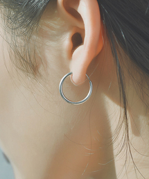 F&D : silver925 フープピアス 18mm