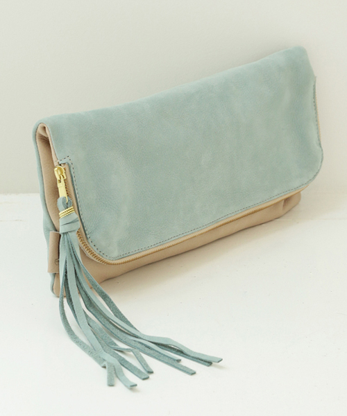 Another Edition（アナザーエディション）の「AE×Beaure Bi-color CLT　Я（クラッチバッグ・レディース・ライトブルー/ライトピンク・フリー）」の8枚目の写真