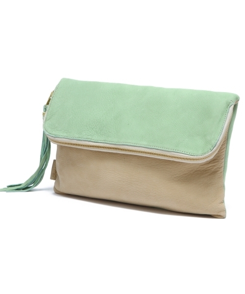 Another Edition（アナザーエディション）の「AE×Beaure Bi-color CLT　Я（クラッチバッグ・レディース・ライトブルー/ライトピンク・フリー）」の11枚目の写真