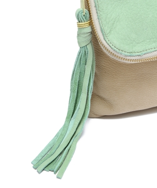 Another Edition（アナザーエディション）の「AE×Beaure Bi-color CLT　Я（クラッチバッグ・レディース・ライトブルー/ライトピンク・フリー）」の13枚目の写真