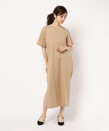 LOWRYS FARM | スーピマワンピース／ＳＳ　828364(ワンピース)