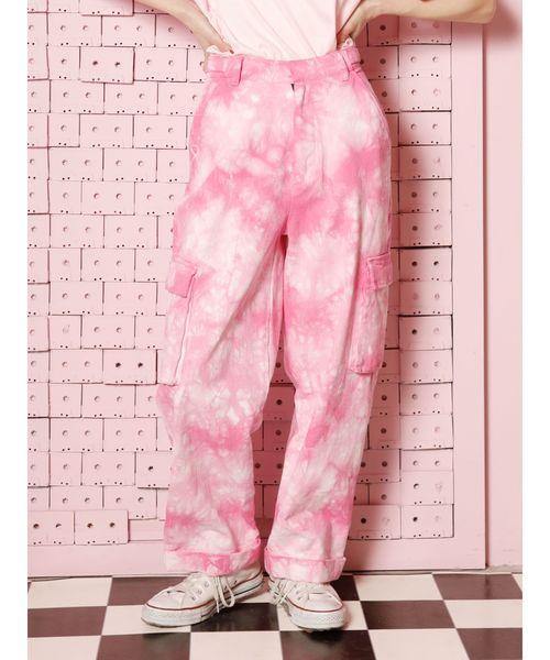 jouetie(ジュエティ)の「カラーカーゴパンツ(その他パンツ・レディース・パープル/ピンク/オレンジ/グリーン/その他1・MEDIUM)」の4枚目の写真