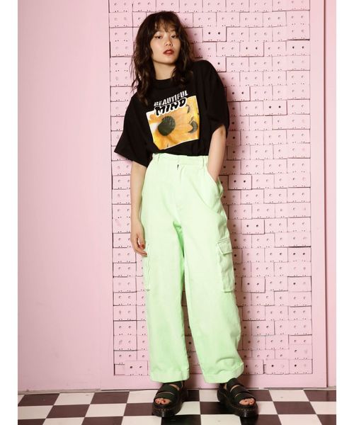 jouetie(ジュエティ)の「カラーカーゴパンツ(その他パンツ・レディース・パープル/ピンク/オレンジ/グリーン/その他1・MEDIUM)」の9枚目の写真