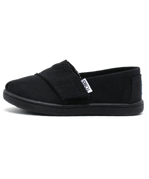 TOMS(トムス)の「ベビー キッズ トムス タイニー クラシック TOMS TINY-ORIGINAL CLASSICS Canvas(スニーカー・キッズ・ブラック/ネイビー/ブラウン/レッド/オフホワイト/ピンク・12cm/15cm/14cm/16cm/17cm/13cm)」の7枚目の写真