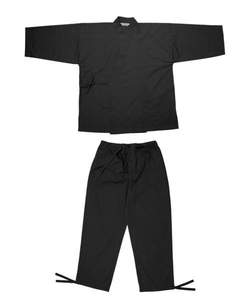 KYOETSU（キョウエツ）の「洗える通年作務衣（着物・メンズ・ブラック/ベージュ/ネイビー/ブラウン/グリーン・LL/3L/M/L/4L）」の22枚目の写真