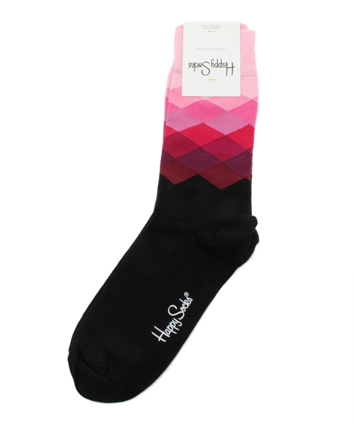 ESTNATION(エストネーション)の「Happy Socks ソックス(ソックス/靴下・メンズ・イエロー/ピンク・FREE)」の1枚目の写真