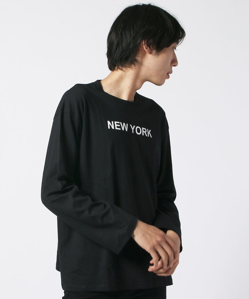SHISKY(シスキー)の「ロゴプリントBIGクルーネックTシャツ(Tシャツ/カットソー・メンズ・A/B/C/D/E/F/G/H/I/J/K/L/M/N/O/P/Q/R/S/T・M/L/XL)」の5枚目の写真