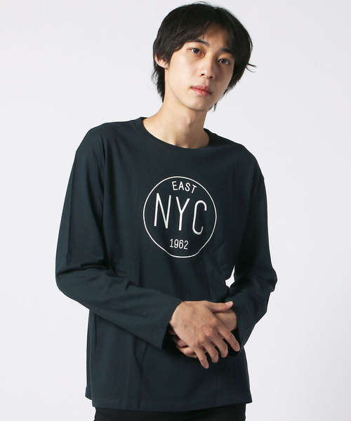 SHISKY(シスキー)の「ロゴプリントBIGクルーネックTシャツ(Tシャツ/カットソー・メンズ・A/B/C/D/E/F/G/H/I/J/K/L/M/N/O/P/Q/R/S/T・M/L/XL)」の7枚目の写真