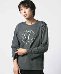 ロゴプリントBIGクルーネックTシャツ