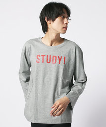 ロゴプリントBIGクルーネックTシャツ