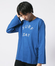 ロゴプリントBIGクルーネックTシャツ