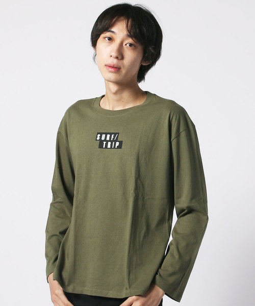 SHISKY(シスキー)の「ロゴプリントBIGクルーネックTシャツ(Tシャツ/カットソー・メンズ・A/B/C/D/E/F/G/H/I/J/K/L/M/N/O/P/Q/R/S/T・M/L/XL)」の20枚目の写真