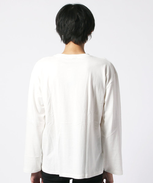 SHISKY(シスキー)の「ロゴプリントBIGクルーネックTシャツ(Tシャツ/カットソー・メンズ・A/B/C/D/E/F/G/H/I/J/K/L/M/N/O/P/Q/R/S/T・M/L/XL)」の22枚目の写真