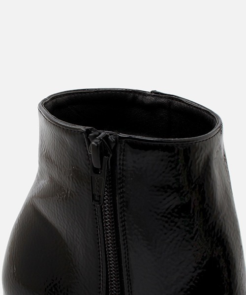 AZUL by moussy（アズールバイマウジー）の「CHUNKY HEEL BOOTS/チャンキーヒールブーツ（ブーツ・レディース・ダークブラック/ブラック・SMALL/MEDIUM/LARGE）」の10枚目の写真