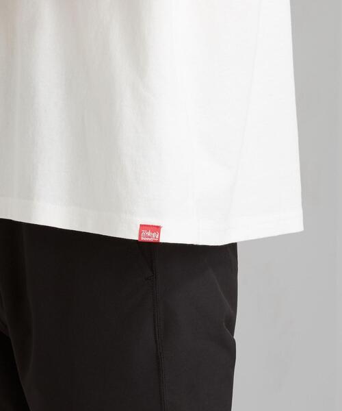 Manhattan Portage（マンハッタンポーテージ）の「別注 マンハッタンポーテージ Manhattan Portage リフレクタープリント Tシャツ（Tシャツ/カットソー・メンズ・ブラック/その他1/ホワイト・M/S/L）」の19枚目の写真