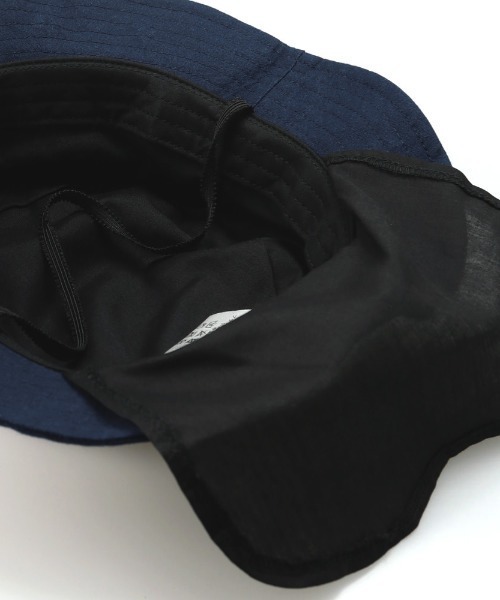 BRANSHES(ブランシェス)の「花柄刺繍ハット(ハット・キッズ・ベージュ/ネイビー・48cm/50cm/52cm/54cm/56cm)」の4枚目の写真