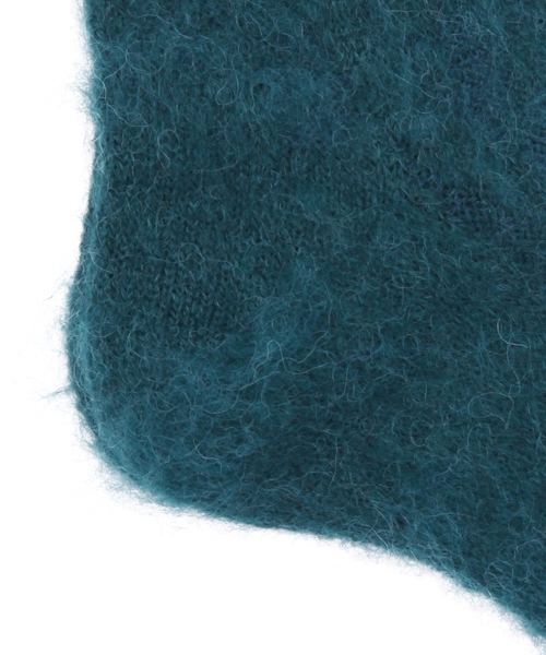 UNITED ARROWS（ユナイテッドアローズ）の「UAW HAIRY ソックス（ソックス/靴下・レディース・ブラック/グレー/レッド/ダークグリーン・フリー）」の6枚目の写真