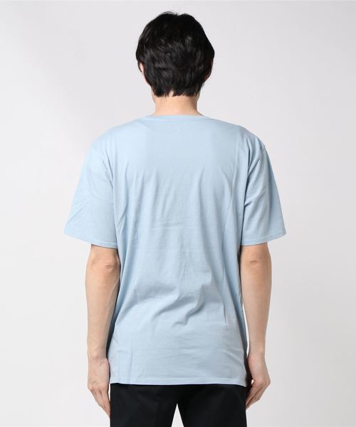Hurley (ハーレー)の「M BNZ SMILEY SS / ハーレー スマイルプリントTシャツ / ユニセックス ニコちゃんマーク(Tシャツ/カットソー・メンズ・ブルー/グリーン・SMALL/MEDIUM/LARGE)」の4枚目の写真