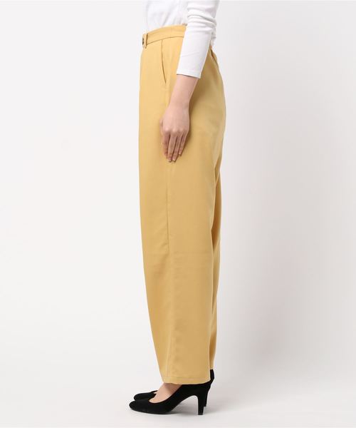 minius(ミニウス)の「ツイルカラータックパンツ/レディース ハイウエスト(その他パンツ・レディース・ターコイズブルー/マスタード/ラベンダー・MEDIUM)」の6枚目の写真