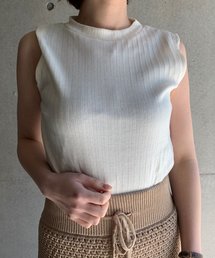 FUN.TRINITY | ワイドリブノースリーブ(Tシャツ/カットソー)