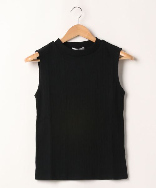 FUN.TRINITY（ファン トリニティー）の「ワイドリブノースリーブ（Tシャツ/カットソー・レディース・ブラック/パープル/オフホワイト/ブルー/モカ・FREE）」の10枚目の写真