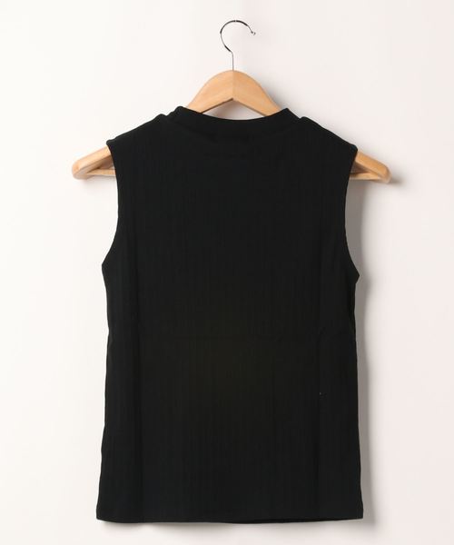 FUN.TRINITY（ファン トリニティー）の「ワイドリブノースリーブ（Tシャツ/カットソー・レディース・ブラック/パープル/オフホワイト/ブルー/モカ・FREE）」の8枚目の写真