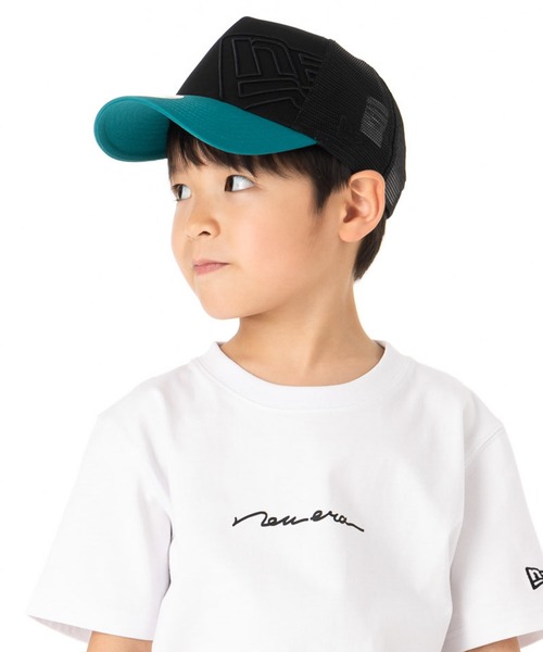 【新品・未使用】NEW ERA　キャップ　キッズ用　メッシュ NEW ERA ニューエラキッズ メッシュキャップ ズームロゴ ONSPOTZ