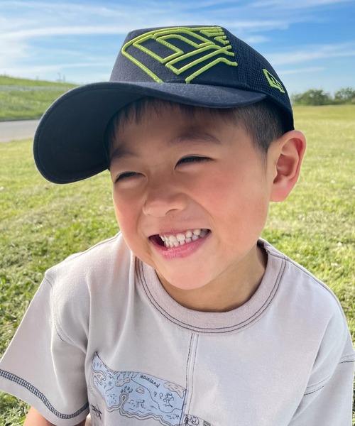 NEW ERA(ニューエラ)の「ニューエラ キッズ メッシュキャップ 9FORTY BATTALION ウォッシュ加工 NEW ERA YOUTH(キャップ・キッズ・ブラック/ブラック×ゴールド/グレー/ネイビー/ブラック系その他/ネイビー系/ブルー/ブラック×ブルー/ネイビー系1/ブラック系その他2/グレー系その他・FREE)」の17枚目の写真