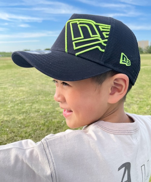 NEW ERA(ニューエラ)の「ニューエラ キッズ メッシュキャップ 9FORTY BATTALION ウォッシュ加工 NEW ERA YOUTH(キャップ・キッズ・ブラック/ブラック×ゴールド/グレー/ネイビー/ブラック系その他/ネイビー系/ブルー/ブラック×ブルー/ネイビー系1/ブラック系その他2/グレー系その他・FREE)」の18枚目の写真
