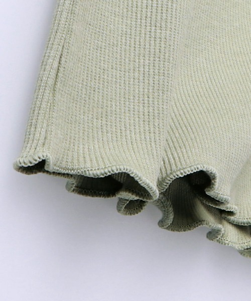 BRANSHES(ブランシェス)の「フリル重ねテレコタンクトップ(タンクトップ・キッズ・ブラウン/カーキ/その他・140cm/150cm/130cm/110cm/90cm/120cm/100cm)」の15枚目の写真