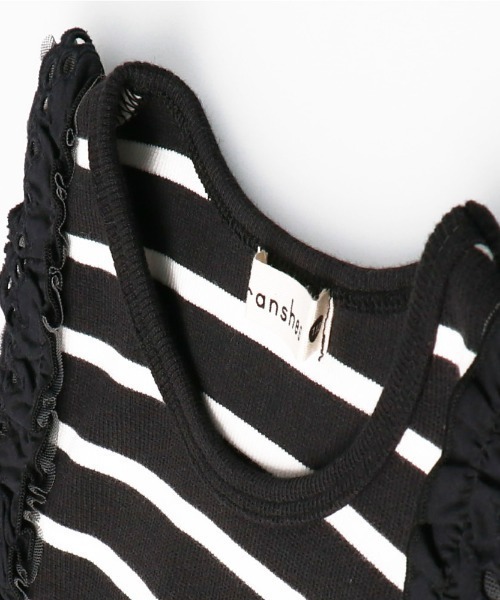 BRANSHES(ブランシェス)の「フリル重ねテレコタンクトップ(タンクトップ・キッズ・ブラウン/カーキ/その他・140cm/150cm/130cm/110cm/90cm/120cm/100cm)」の17枚目の写真