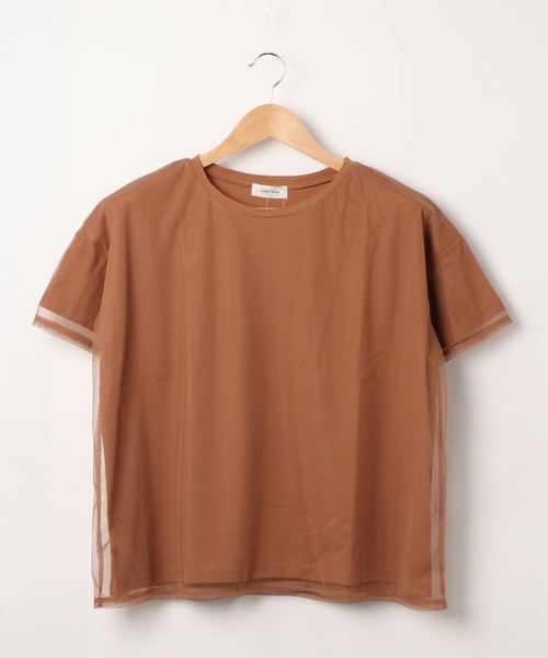 Ambre Neige(アンブルネージュ)の「オーバーチュールTシャツ/【WEB/EC限定商品】(Tシャツ/カットソー・レディース・ブラック/オフホワイト/オレンジ系その他・FREE)」の19枚目の写真