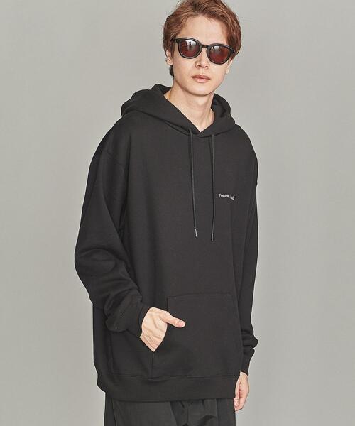 BEAUTY&YOUTH UNITED ARROWS（ビューティーアンドユースユナイテッドアローズ）の「【WEB限定】by FREEDOM STANDARD エアー ワイドフォルム パーカー（パーカー・メンズ・ダークグレー/ベージュ/ホワイト/ライトグレー/ケリー/ピンク/レッド/ワインレッド/ブラック/オリーブ/クリーム/ライトブルー・M/S/L）」の3枚目の写真