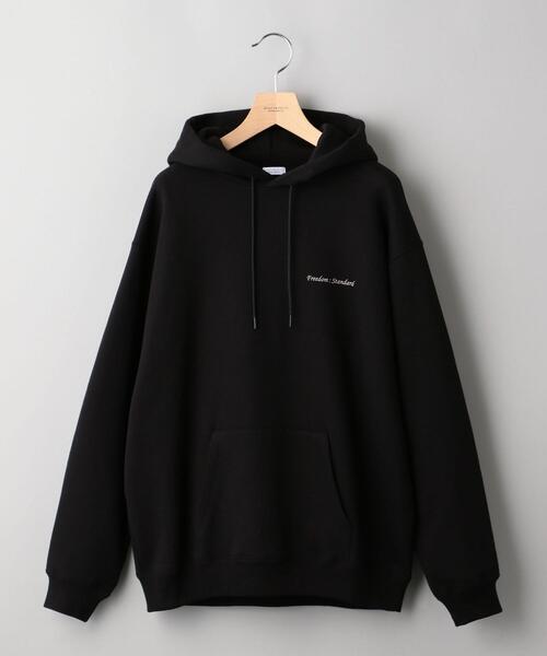 BEAUTY&YOUTH UNITED ARROWS（ビューティーアンドユースユナイテッドアローズ）の「by FREEDOM STANDARD エアー ワイドフォルム パーカー（パーカー・メンズ・ブラック/ベージュ/ライトグレー/ダークグレー/ワインレッド/ホワイト/ライトブルー/レッド/ピンク/クリーム/オリーブ/ケリー・M/S/L）」の22枚目の写真