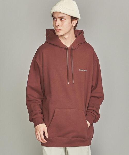 BEAUTY&YOUTH UNITED ARROWS（ビューティーアンドユースユナイテッドアローズ）の「by FREEDOM STANDARD エアー ワイドフォルム パーカー（パーカー・メンズ・ブラック/ベージュ/ライトグレー/ダークグレー/ワインレッド/ホワイト/ライトブルー/レッド/ピンク/クリーム/オリーブ/ケリー・M/S/L）」の13枚目の写真