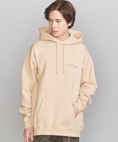 BEAUTY&YOUTH UNITED ARROWS（ビューティーアンドユースユナイテッドアローズ）の「【WEB限定】by FREEDOM STANDARD エアー ワイドフォルム パーカー（パーカー・メンズ・ダークグレー/ベージュ/ホワイト/ライトグレー/ケリー/ピンク/レッド/ワインレッド/ブラック/オリーブ/クリーム/ライトブルー・M/S/L）」の18枚目の写真