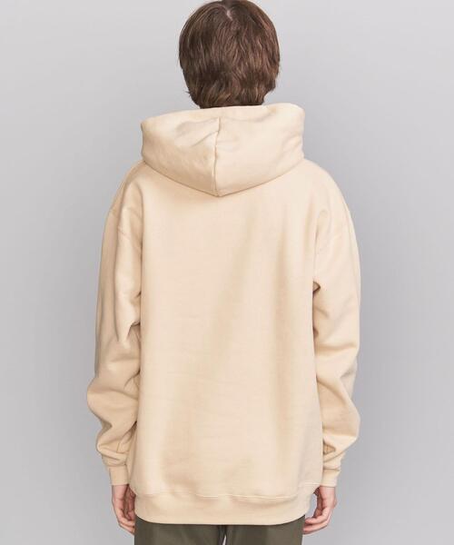 BEAUTY&YOUTH UNITED ARROWS（ビューティーアンドユースユナイテッドアローズ）の「【WEB限定】by FREEDOM STANDARD エアー ワイドフォルム パーカー（パーカー・メンズ・ダークグレー/ベージュ/ホワイト/ライトグレー/ケリー/ピンク/レッド/ワインレッド/ブラック/オリーブ/クリーム/ライトブルー・M/S/L）」の21枚目の写真