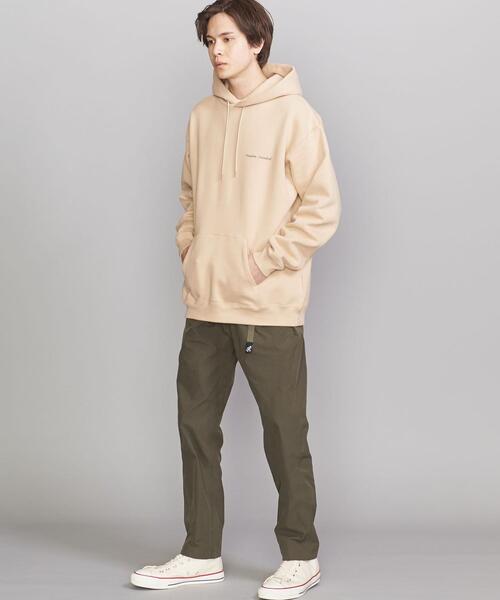 BEAUTY&YOUTH UNITED ARROWS（ビューティーアンドユースユナイテッドアローズ）の「【WEB限定】by FREEDOM STANDARD エアー ワイドフォルム パーカー（パーカー・メンズ・ダークグレー/ベージュ/ホワイト/ライトグレー/ケリー/ピンク/レッド/ワインレッド/ブラック/オリーブ/クリーム/ライトブルー・M/S/L）」の22枚目の写真