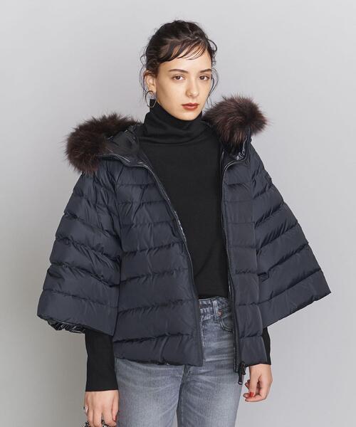 TATRASタトラス MALEマーレポンチョ型ダウンジャケット ブラック01