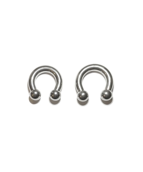 MORPH(モルフ)の「MORPH モルフ CCB ボディーピアス 4ゲージ 14mm~16mm(ピアス(片耳用)・メンズ・シルバー・14/16)」の2枚目の写真