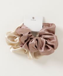 WEGO | WEGO/【2点セット】サテンシュシュ(シュシュ)