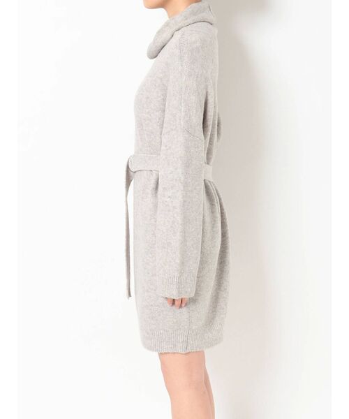 RESEXXY(リゼクシー)の「ウォームニットワンピース(ワンピース・レディース・ブラック/ベージュ/グレー/イエロー・FREE)」の11枚目の写真