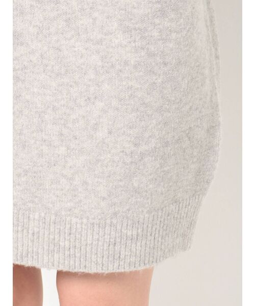 RESEXXY(リゼクシー)の「ウォームニットワンピース(ワンピース・レディース・ブラック/ベージュ/グレー/イエロー・FREE)」の15枚目の写真