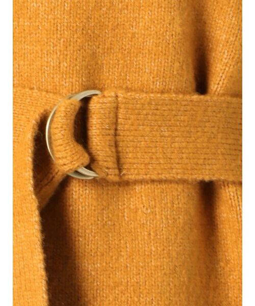 RESEXXY(リゼクシー)の「ウォームニットワンピース(ワンピース・レディース・ブラック/ベージュ/グレー/イエロー・FREE)」の18枚目の写真