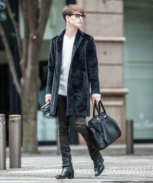 BUFFALO BOBS シャギーシングルトレンチコート