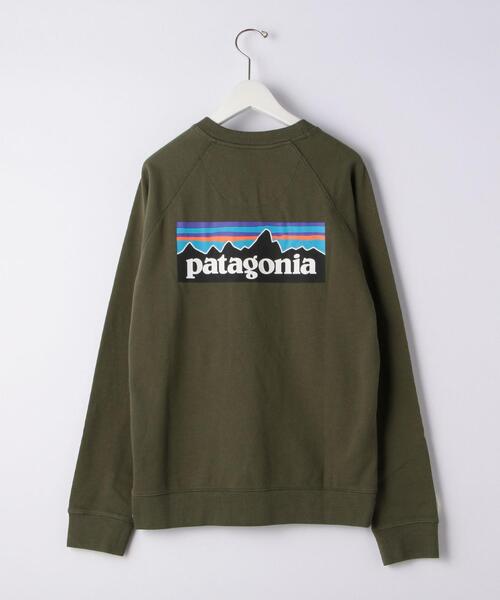 patagonia（パタゴニア）の「[ パタゴニア ] ★ patagonia 12 P-6 ロゴ OG クルー スウェット（スウェット・メンズ・オリーブ/ダークグレー・X-SMALL/LARGE/SMALL/MEDIUM）」の3枚目の写真