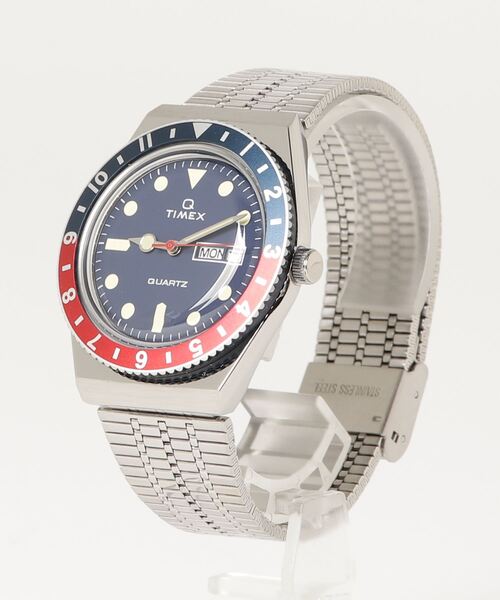 TIMEX（タイメックス）の「TIMEX Q BLUE RED BEZEL タイメックス  