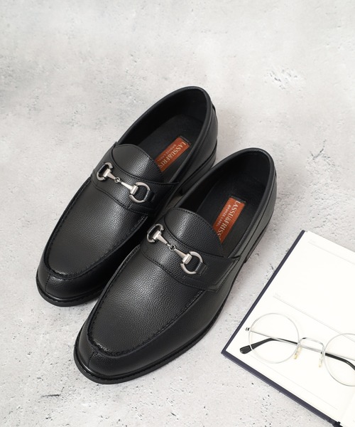 LASSU&FRISS(ラスアンドフリス)の「LASSU&FRISS ビットローファー(ローファー・メンズ・ブラック×ホワイト/ブラウン/ブラック/ライトブラウン/ブラック系その他/ダークブラウン/ネイビー/ブラウン系その他/ブラック系その他2・44/47/39/40/48/43/46/41/45/42/50)」の4枚目の写真