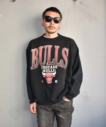 【激レア】USA製　LOGO7 スウェット　シカゴブルズ　チームロゴ　裏起毛 激レア】USA製 LOGO7 スウェット シカゴブルズ チームロゴ 裏